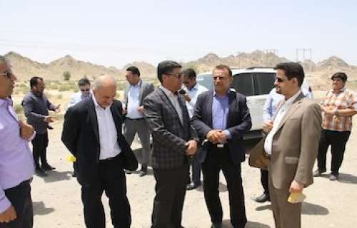 بازدید معاون برنامه‌ریزی و مدیریت منابع وزارت راه و شهرسازی از پروژه‌ه جیرفت_بافت_ سیرجان / پیگیری مرز هوایی منطقه جنوب کرمان و ارسال پیشنهاد به دولت